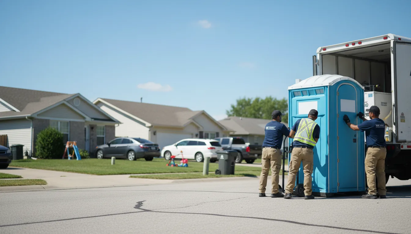 Standard Porta Potty Rentals in Del Valle, TX near me